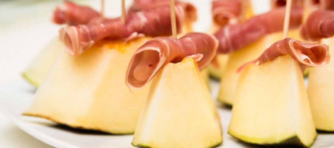 Jamón con melón