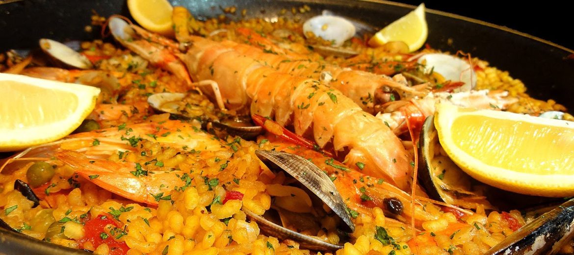 Paella de mariscos