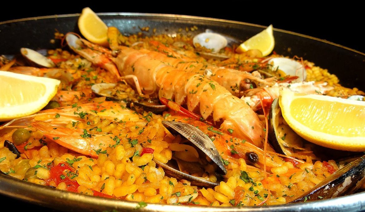 Paella de mariscos