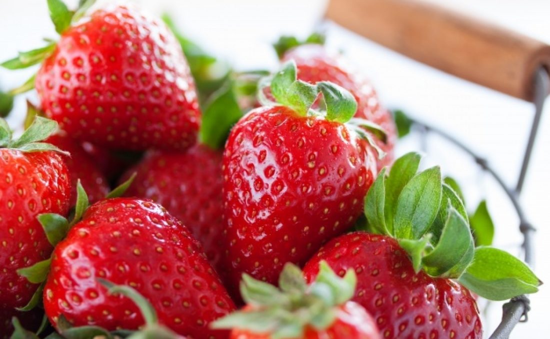 Fresas al natural