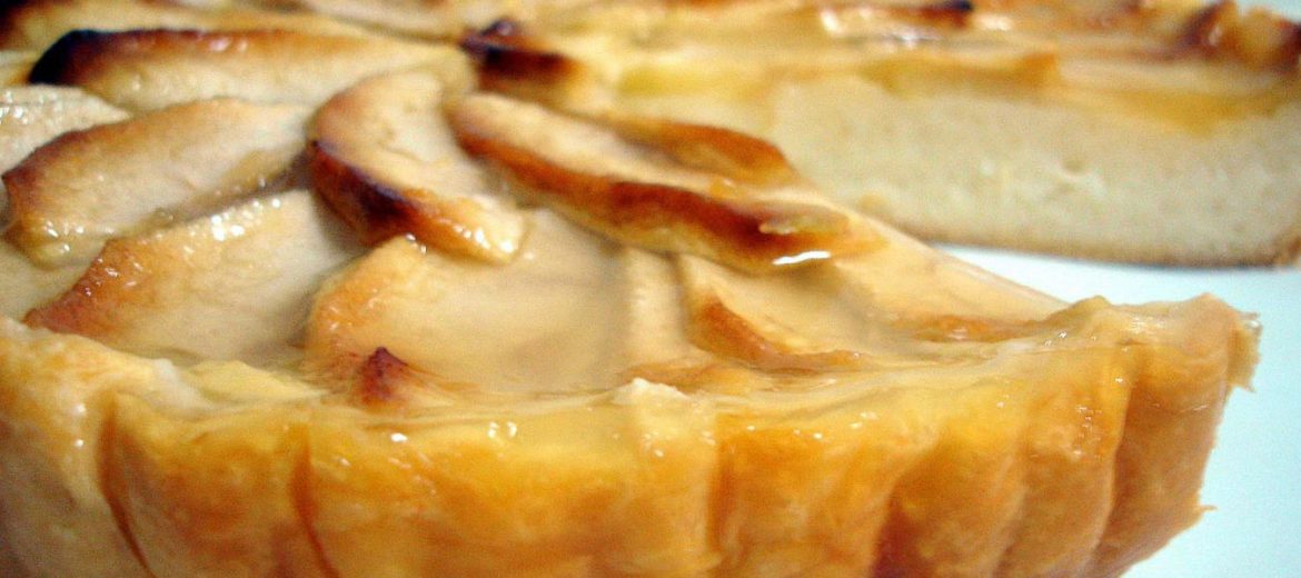 Tarta casera de manzana